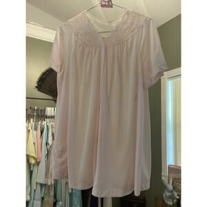 SHADOWLINE LACE NYLON PINK TOP SZ 38